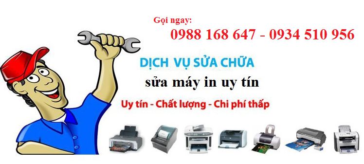 sửa máy in và các thiết bị máy văn phòng