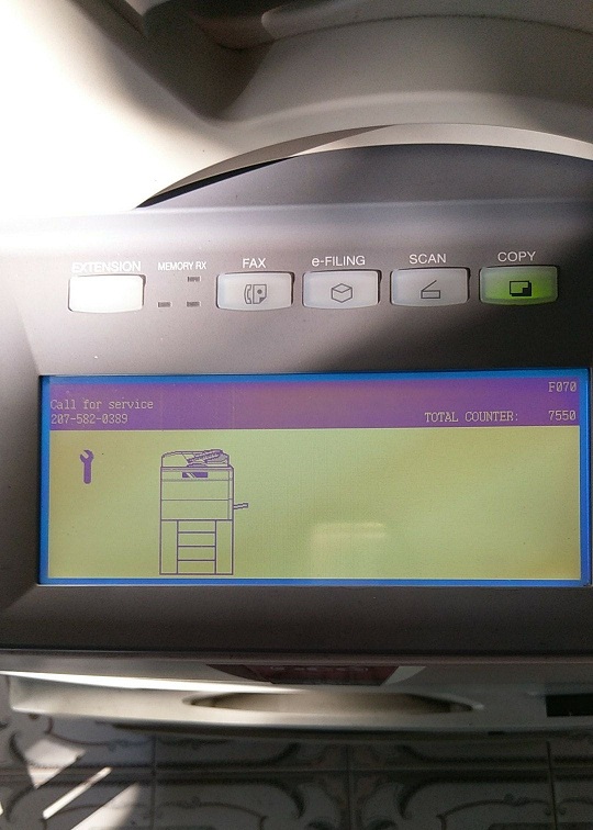 sửa máy photocopy toshiba