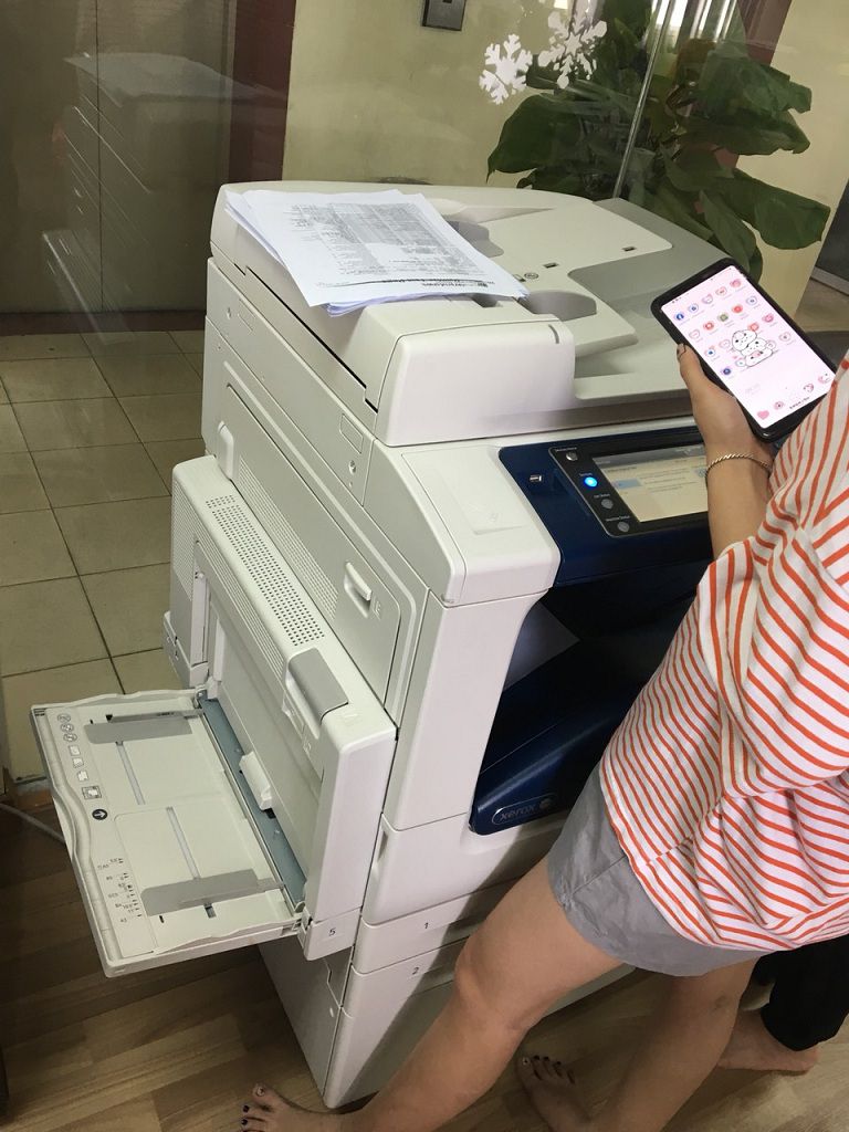 hướng dẫn scan máy photo