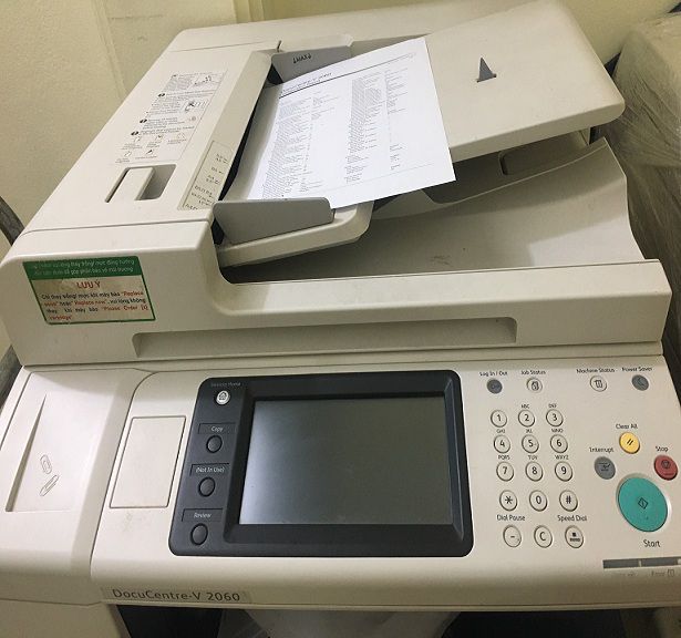NẠP TÀI LIỆU SCAN TRÊN MÁY DC V2060
