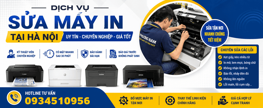 SỬA MÁY IN TẠI HÀ NỘI